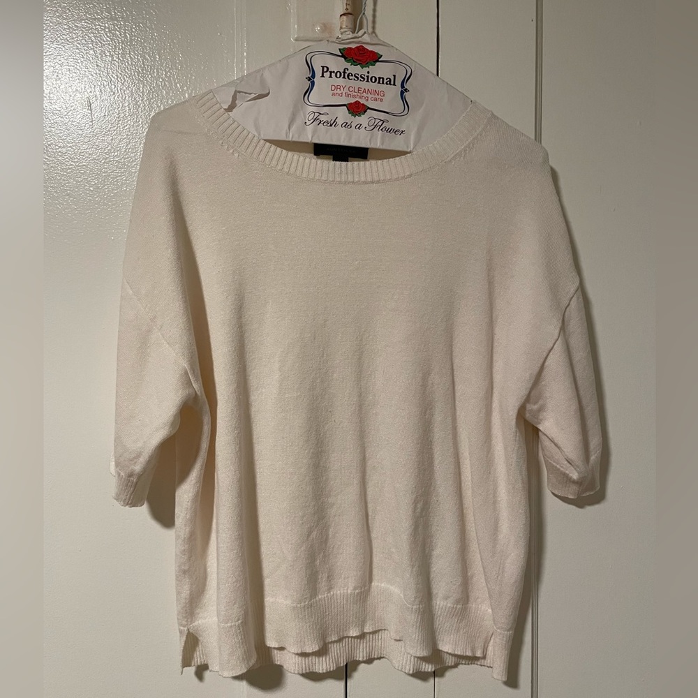 ANN TAYLOR: sweater blouse